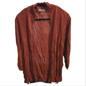 026 ROZ & ALI 3XL 3/4 SLEEVE CARDIGAN